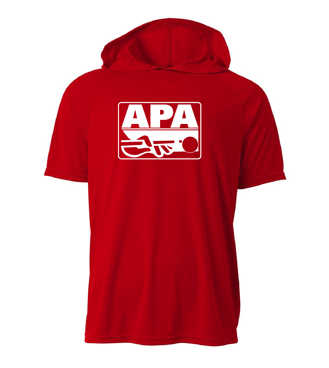 Tシャツ・カットソー +AMBLER+ Shooting bear overfit juri hooded t-shirt pink AHP1 T-Shirt - Unisex Lightweight Short Sleeve APA Hoodie